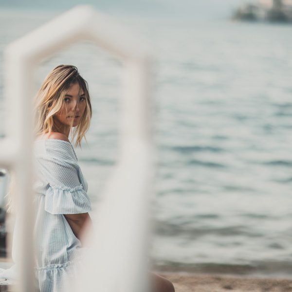 Boudoir esterno a Torino. Foto Boudoir all'aperto a Torino - Cindy