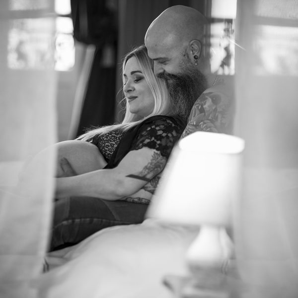 Boudoir maternity a Toino - Servizio fotografico maternity a Torino - Serena